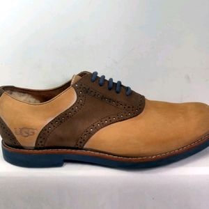UGG Australia Men’s Holston Saddle Oxford Shoes  Men's Size 9 Brown  1004211